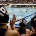The Michigan team cheers on players in the game against Princeton on Sunday, April 28. Daniel Brenner I AnnArbor.com